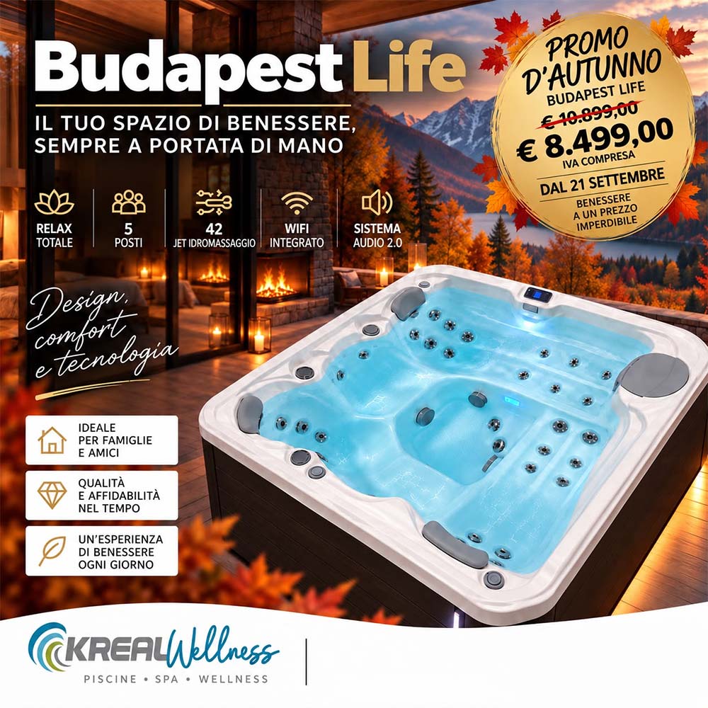Minipiscina idromassaggio City Chic Wellis Budapest Life a Milano e Monza Brianza Minipiscina idromassaggio City Chic Wellis Budapest Life a Milano e Monza Brianza