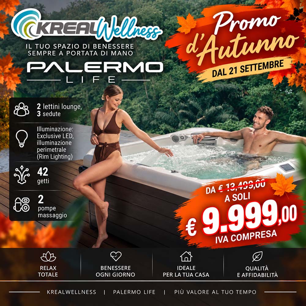 Minipiscina idromassaggio Wellis Palermo Life a Milano e Monza Brianza Minipiscina idromassaggio Wellis Palermo Life a Milano e Monza Brianza