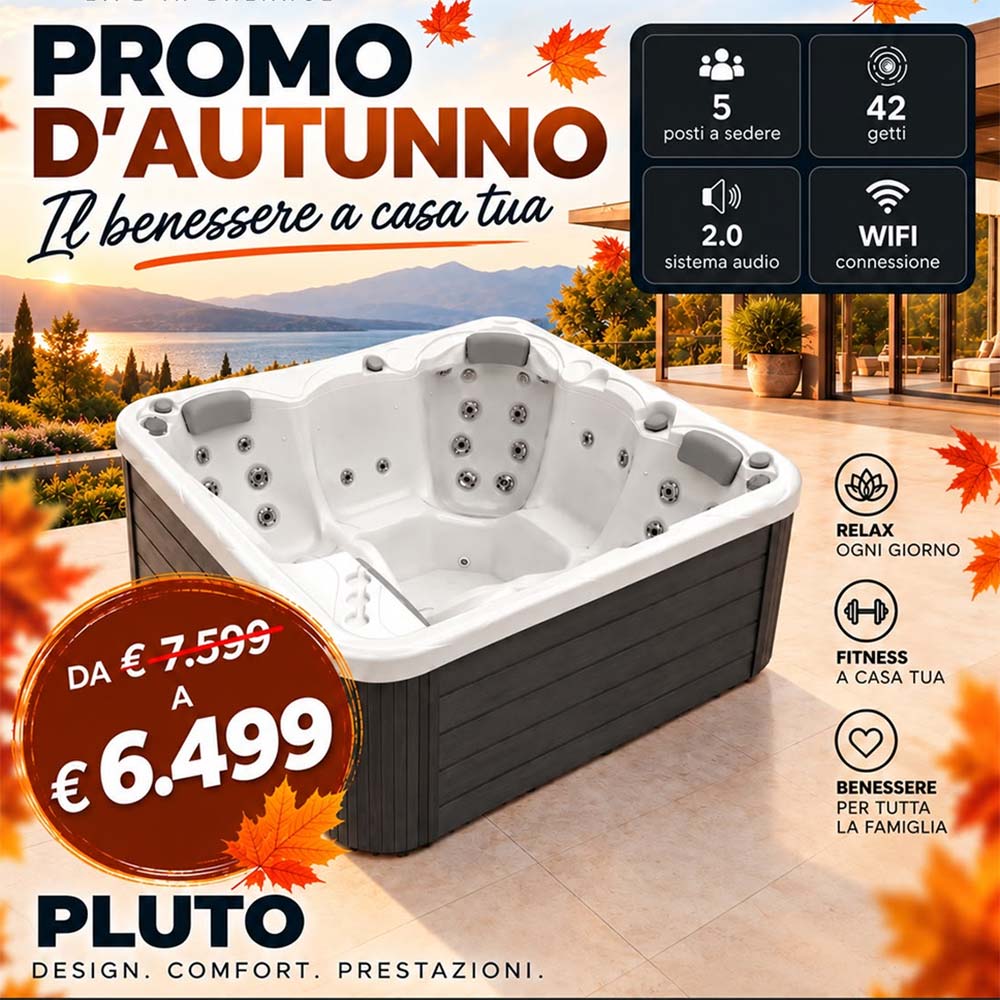 Minipiscina idromassaggio Wellis Pluto a Milano e Monza Brianza Minipiscina idromassaggio Wellis Pluto a Milano e Monza Brianza